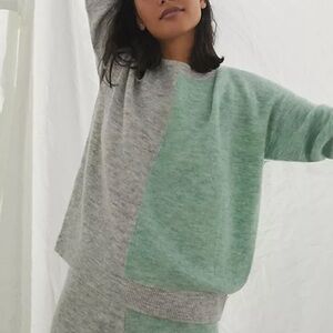 Anthropologie Lea Colorblock sweater